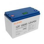 TODO EN VENDA Quente Enerxía Baterías de litio solares Software de almacenamento Control BMS Ciclo profundo recargable 12V 100Ah