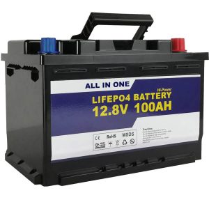 Batería de almacenamento de enerxía solar de substitución GEL / AGM Batería de ión de litio LifePo4 12v 100ah LifePo4