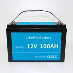 Paquete de batería de fosfato de hierro y litio lifepo4 12v 100ah con bms para scooter eléctrico de coche RV