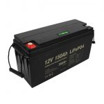 Batería Lifepo4 recargable de ciclo profundo 12v 150Ah 200Ah 250Ah 300Ah