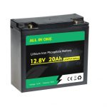 Paquete de baterías recargables de ciclo profundo Lifepo4 12V 20AH de ión de litio OEM
