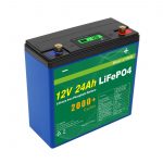 Solar Deep Cycle 24v 48v 24ah Lifepo4 batería UPS 12v 24ah batería