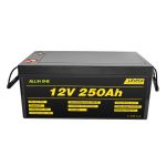 Batería de ión de litio LiFePO4 12V 250Ah máis popular do sistema solar máis popular