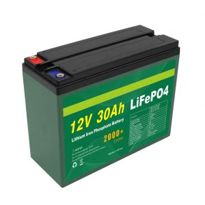 Batería OEM recargable 12V 30Ah 4S5P litio 2000+ fabricante de células Lifepo4 de ciclo profundo
