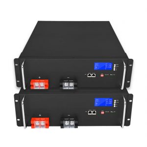 Batería de ión de litio de personalización de fábrica 48V 100Ah LiFePO4 para sistemas de almacenamento de enerxía solar