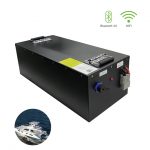 baterías recargables LiFePO4 16S1P 48V 100Ah personalizables Akku para batería de barcos mariños e iate Con Bluetooth