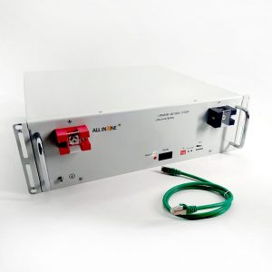 Batería de iones de litio ALL IN ONE 48 v Batería de litio de almacenamento solar 50Ah 100Ah 200Ah Batería de polímero de litio de enerxía solar