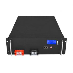 Batería de ión de litio de alta enerxía 48V 50Ah LiFePO4 para sistemas de almacenamento de enerxía solar