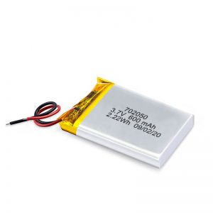 Paquete de baterías recargables de mini batería de litio de polímero de litio 3.7V 600Mah 650Mah por xunto de China para coche de xoguete