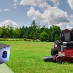 Baterías de céspede montadas en todo